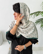 شال نخی میکس سبز 4465