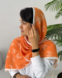 شال برشکا نارنجی اسمارتیزی وارداتی 4508
