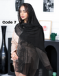 شال سافارین ترک گلدوزی وارداتی 4434