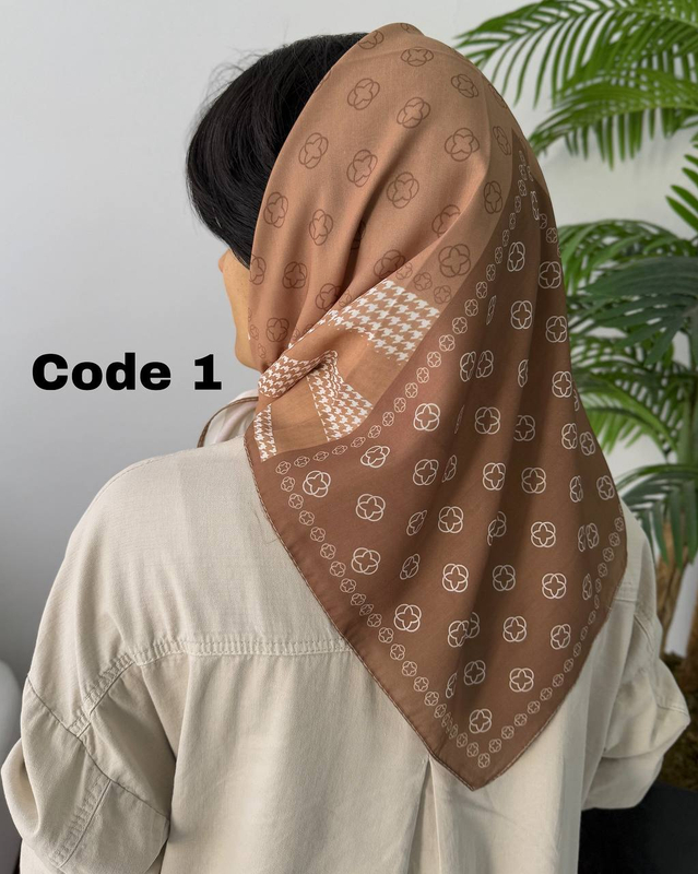 مینی اسکارف نسکافه ای 3574