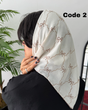 مینی اسکارف پاپیون دست دوز 4566