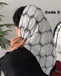 مینی اسکارف پاپیون دست دوز 4566