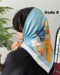 مینی اسکارف ابریشم توییل 4573