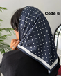 مینی اسکارف ابریشم توییل 4573