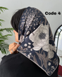 مینی اسکارف ابریشم توییل 4573