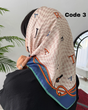 مینی اسکارف ابریشم توییل 4573