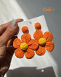 گوشواره حصیری، گوشواره رنگی دخترانه، گوشواره تابستانی، گوشواره ترند، گوشواره فانتزی، گوشواره دست‌ساز، گوشواره بزرگ، خرید گوشواره حصیری، اکسسوری رنگی، گوشواره اسپرت