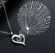 گردنبند love تلسکوپی 4626 