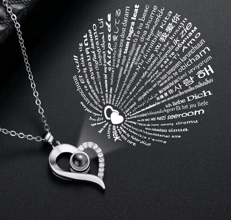 گردنبند love تلسکوپی 4626 