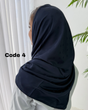 روسری ابریشم ژاکارد سرمه ای 4650