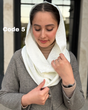 شال بافت ساده رینگی 4691