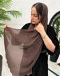 شال پلیسه برشکا لمه دار 4696