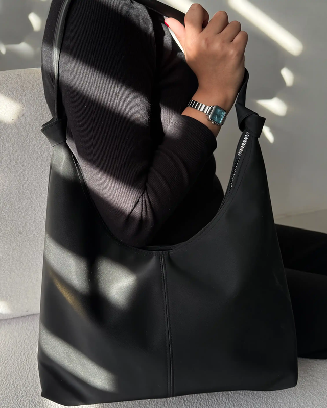کیف گره ای مشکی نانسی 4753