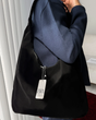 کیف مشکی مخمل ملو 4773