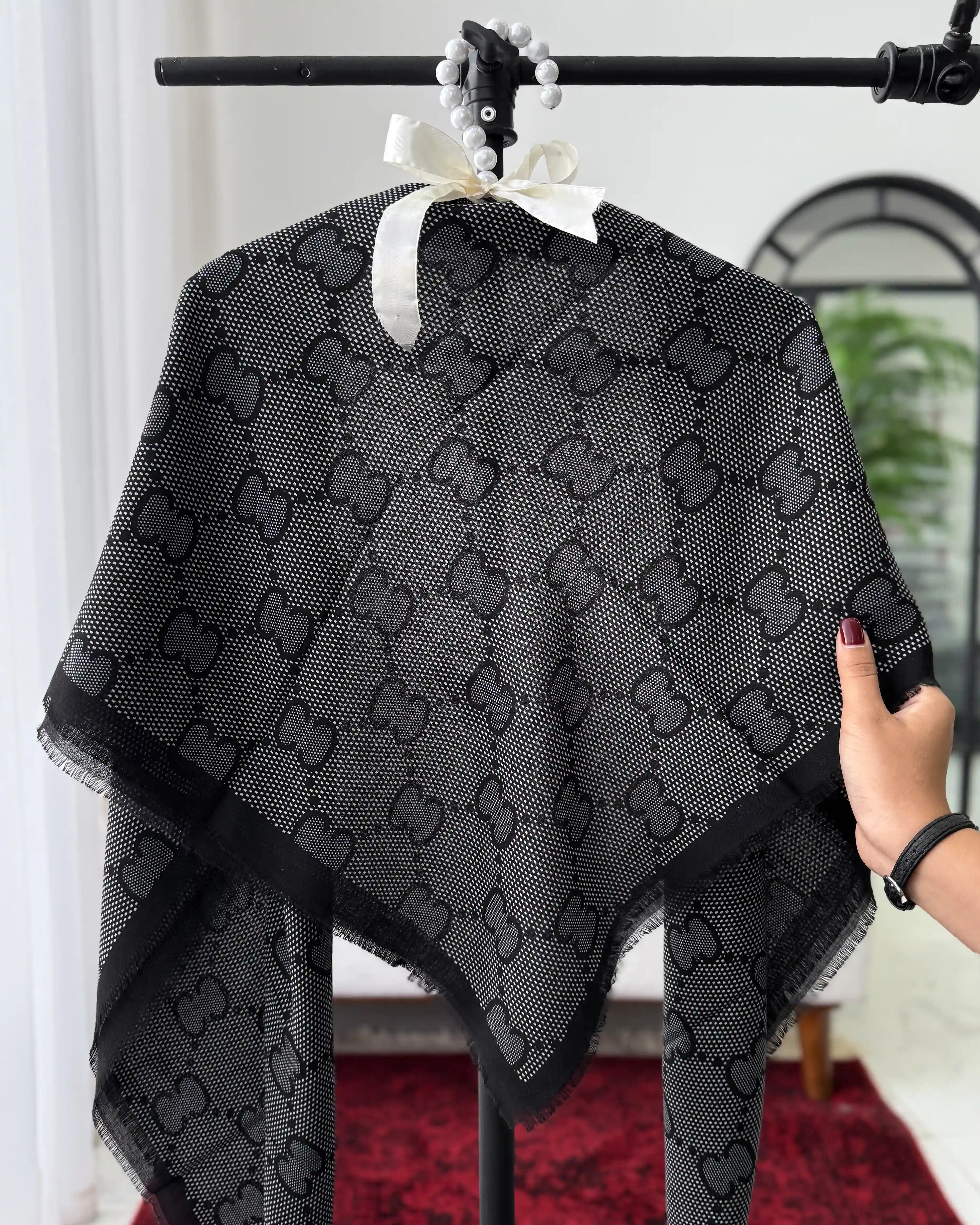 روسری نخ مودال گوچی مارک وارداتی 4783