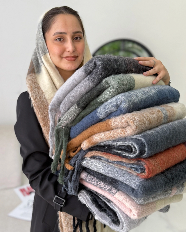 شال بیگ اسکارف پینترستی 4841