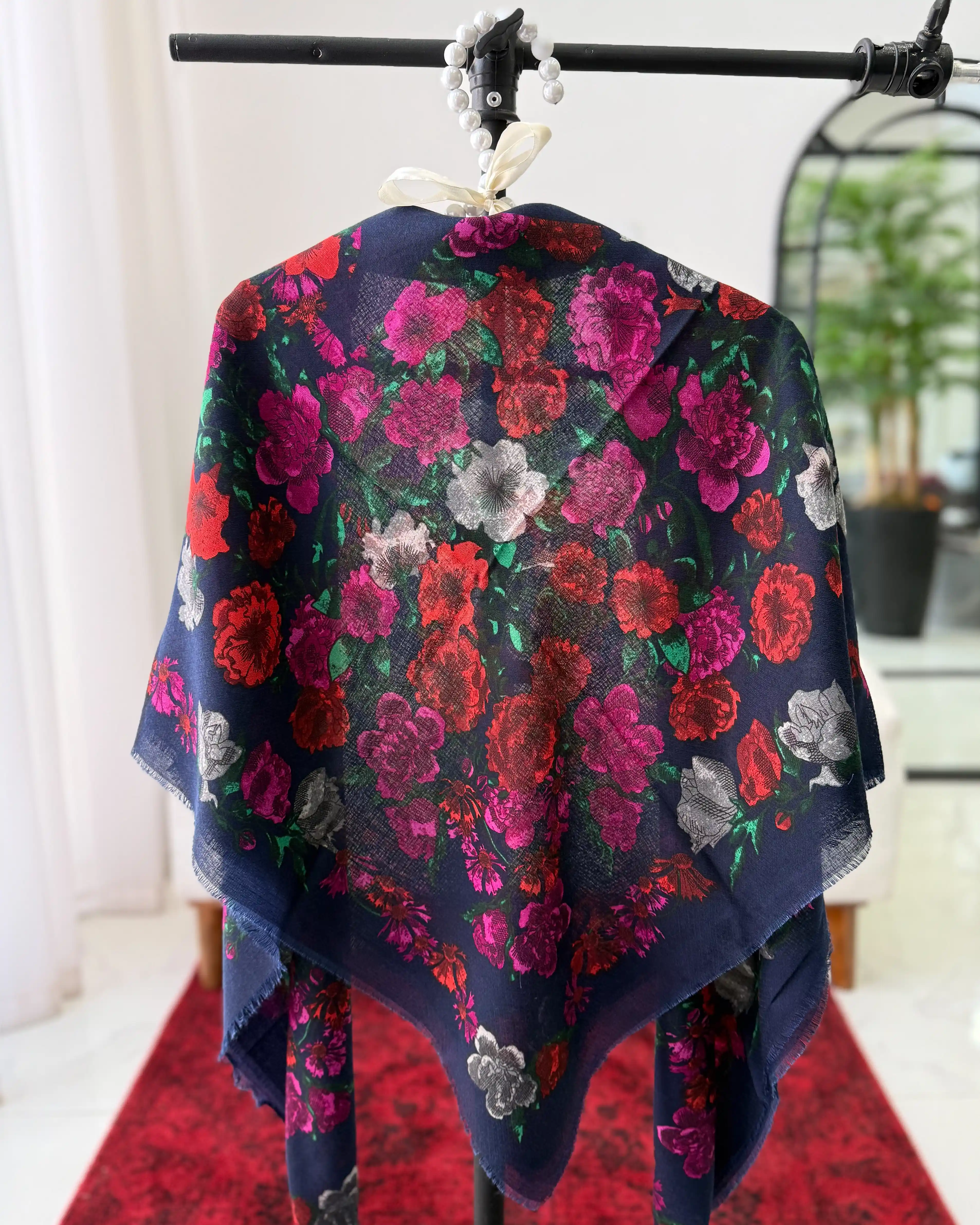 روسری نخ پنبه مودال وارداتی 4842