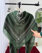 روسری نخ مودال طرح دار وارداتی 4848