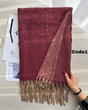 بیگ اسکارف برفکی دورو وارداتی 4868