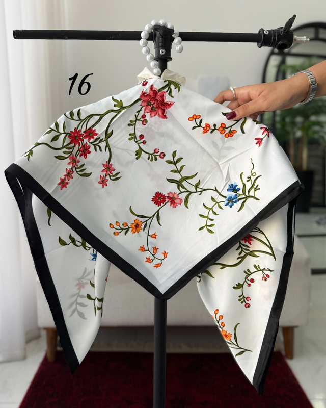 روسری توییل طرحدار 4871