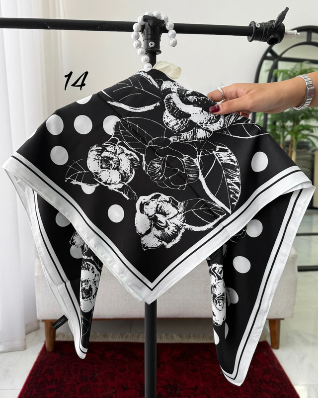 روسری توییل طرحدار 4871