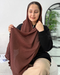 شال پلیسه برشکا ساده 4908