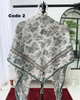 روسری پلیسه لمه جنگل 4971 