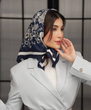 مینی اسکارف توییل گلدار 5482