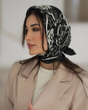 مینی اسکارف توییل گلدار 5484