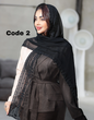 شال سافارین ترک گلدوزی وارداتی ( ایراد دار )