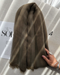 شال نخ ابریشم مجلسی وارداتی 5741 