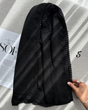 شال میکس مشکی کارشده وارداتی 5802