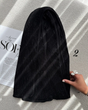 شال میکس مشکی کارشده وارداتی 5802