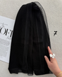 شال حریر زارا دانتل دار وارداتی 5464 