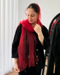 شال توری ساده عروسکی 5824 