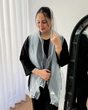 شال توری ساده عروسکی 5824 