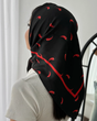 مینی اسکارف گیلاس ، مینی اسکارف فلفل ، مینی اسکارف دخترانه ، مینی اسکارف ترند 