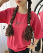 تیشرت باکسی پاپیون 5897 