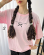 تیشرت باکسی پاپیون 5897 
