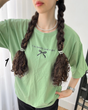 تیشرت باکسی پاپیون 5897 