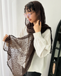 شال حریرشیفون ، شال قهوه ای ، شال جدید ، شال وارداتی ، سایت شال وارداتی ، 