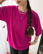 تیشرت ساده باکسی 5894 