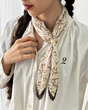 دستمال گردن قهوه ای وارداتی 5958