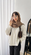 شال پلیسه حصیری دورریش5971