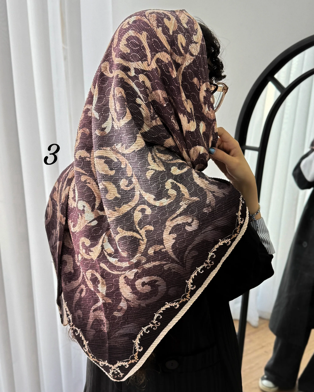 روسری پلیسه رعنا  5125