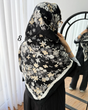 روسری نخی گل گلی 5157