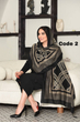 شال نخی طرحدار 3392