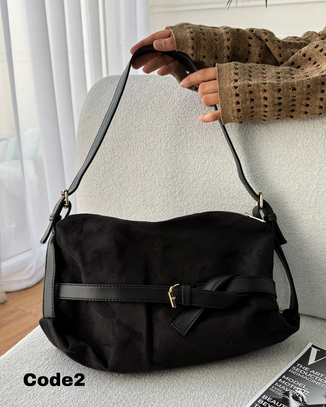 کیف مخمل سگگ دار نوا 6225