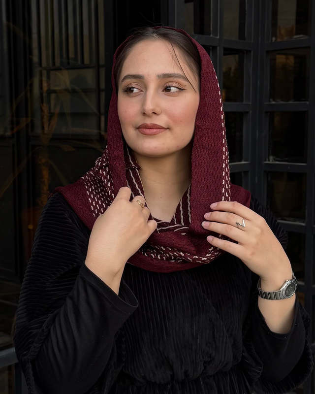شال رینگی حصیری 4987