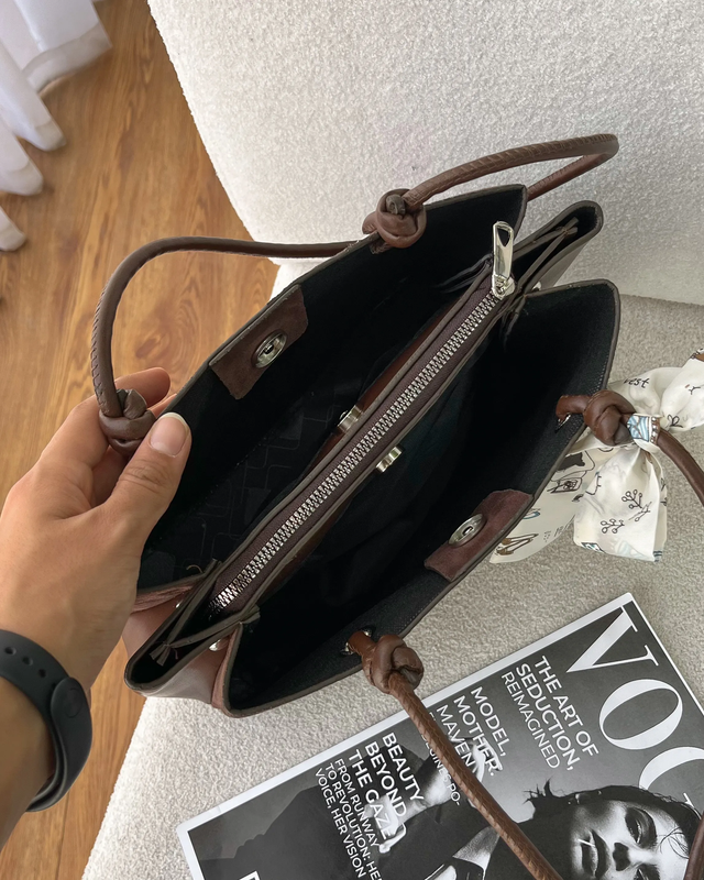 کیف مخمل جیر شالدار 6157